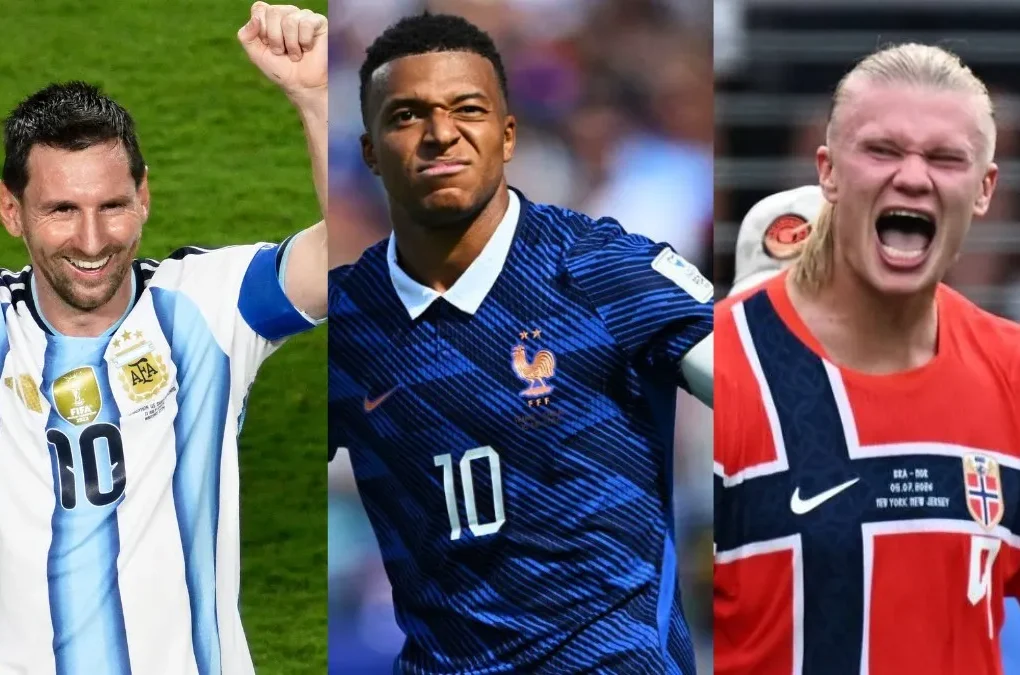 Kylian Mbappe celebrates after being named No. 1 in FIFA World Cup 2026 Power Rankings